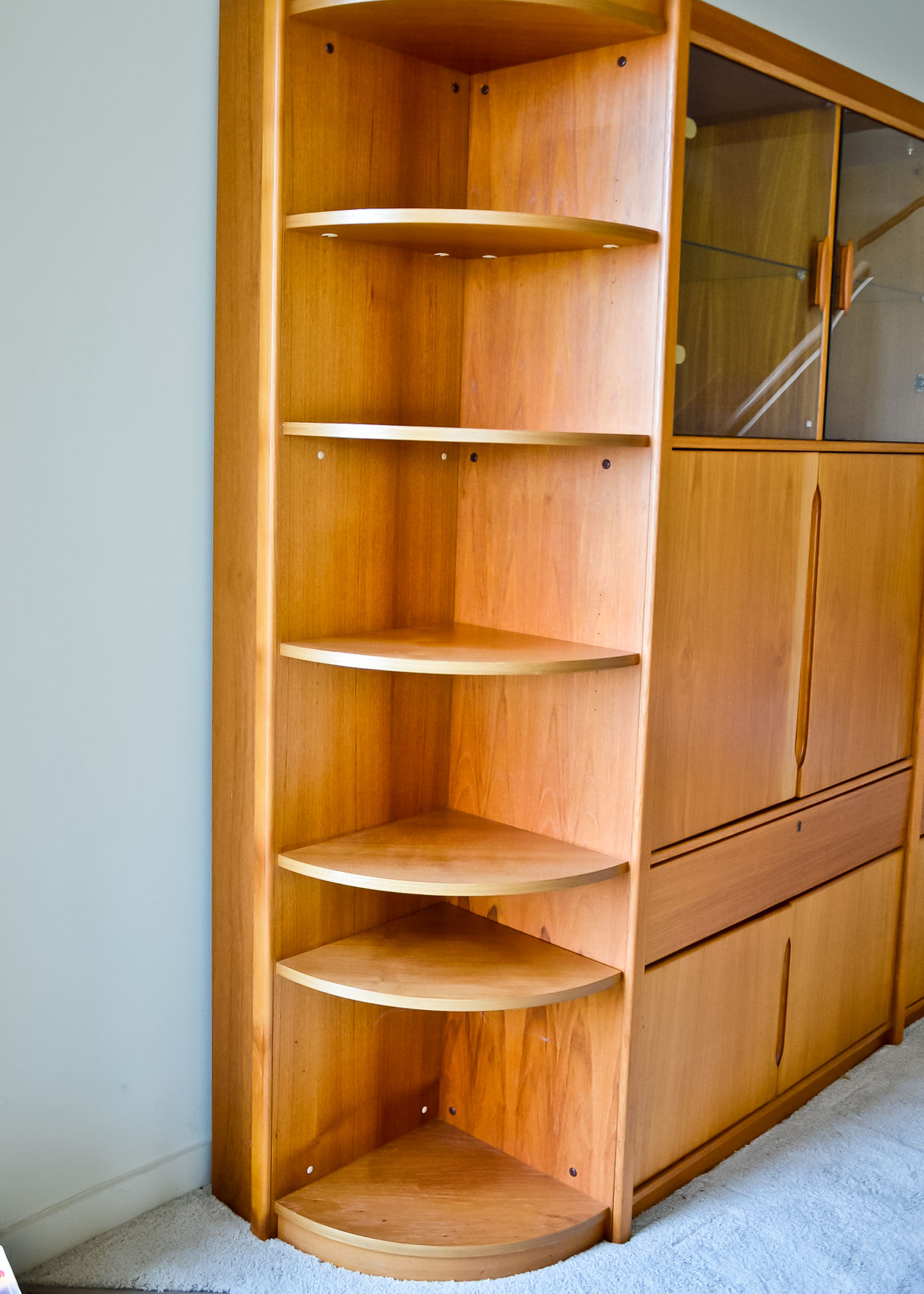 Danish Modern Teak Entertainment Unit