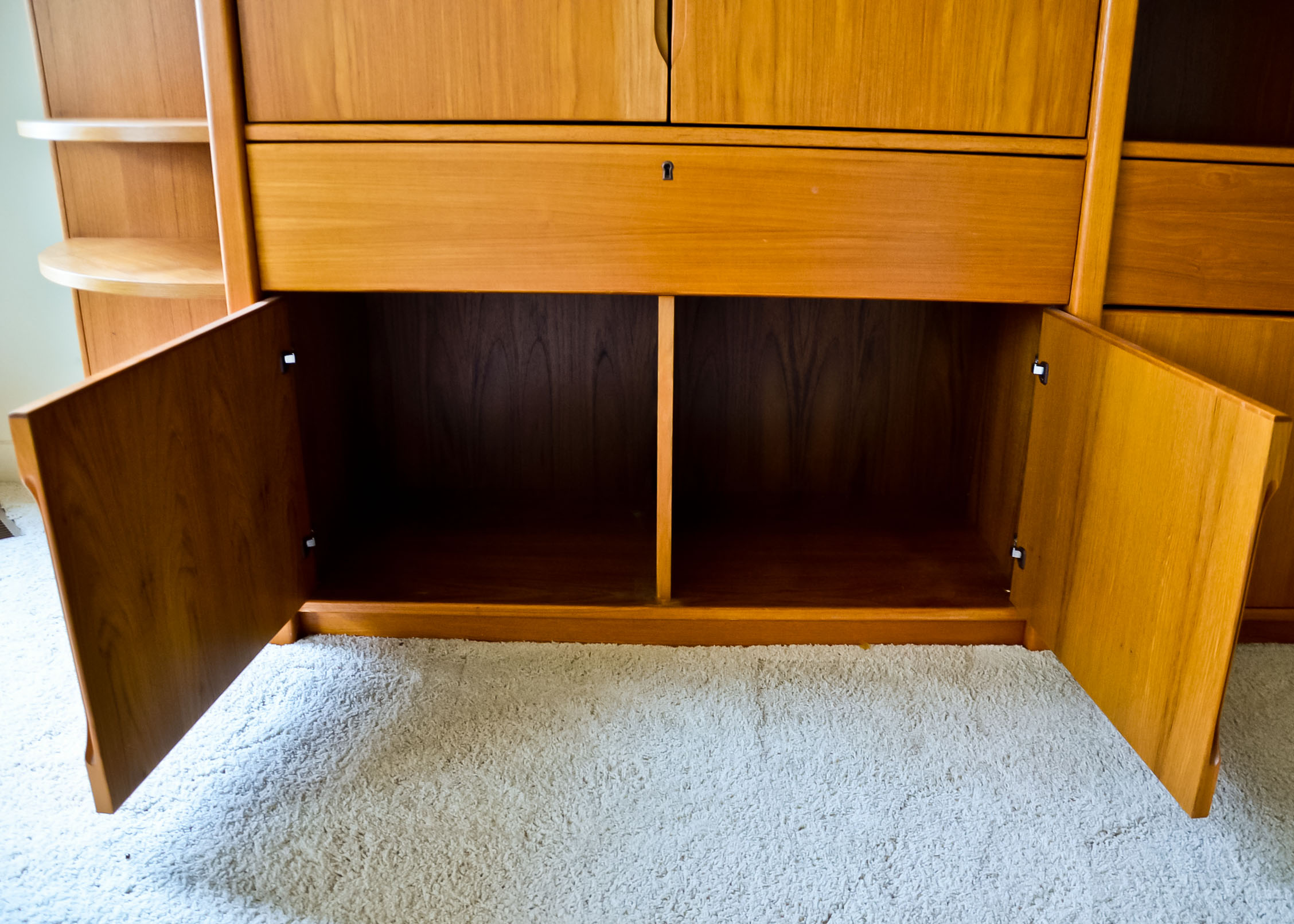 Danish Modern Teak Entertainment Unit