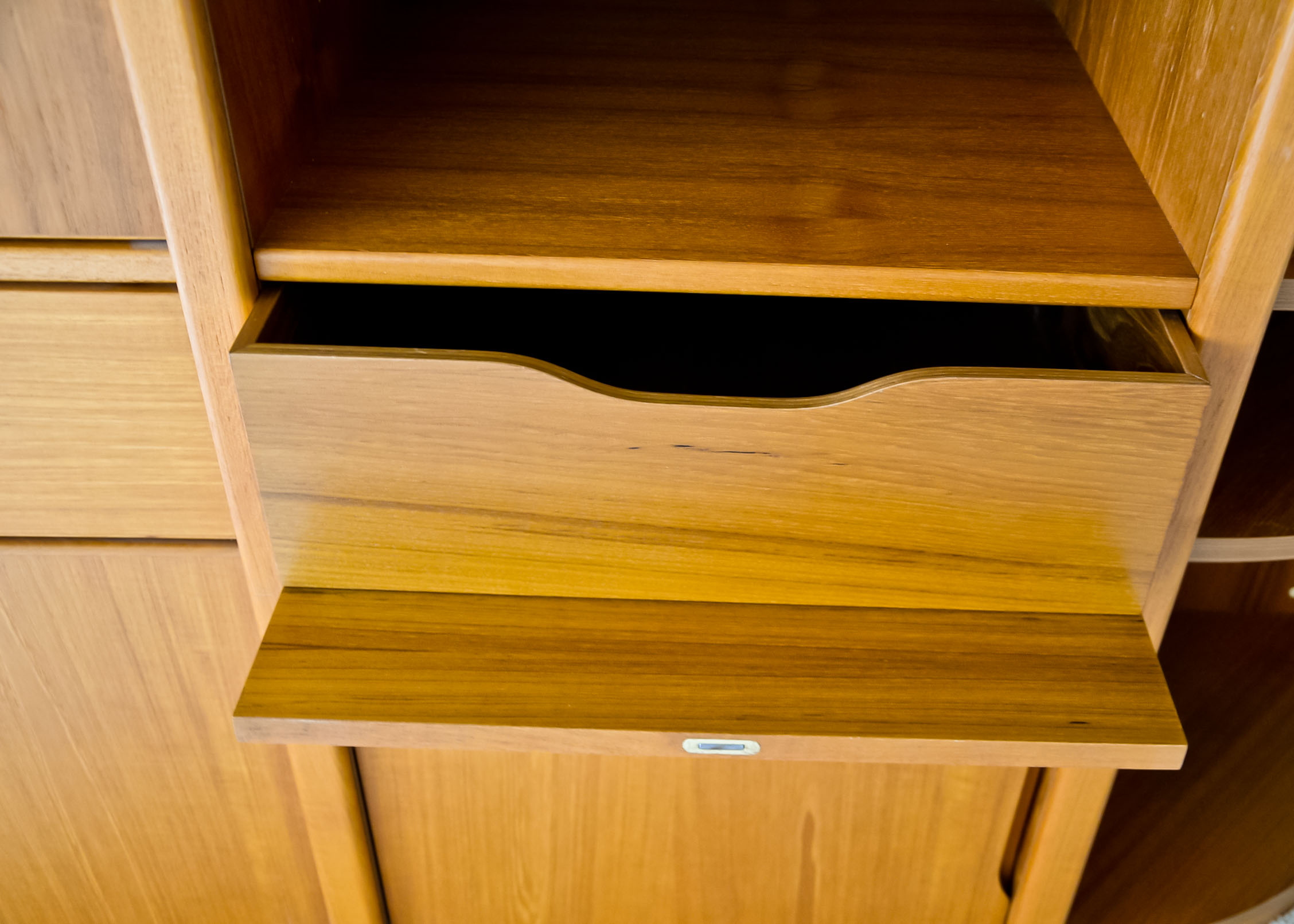 Danish Modern Teak Entertainment Unit