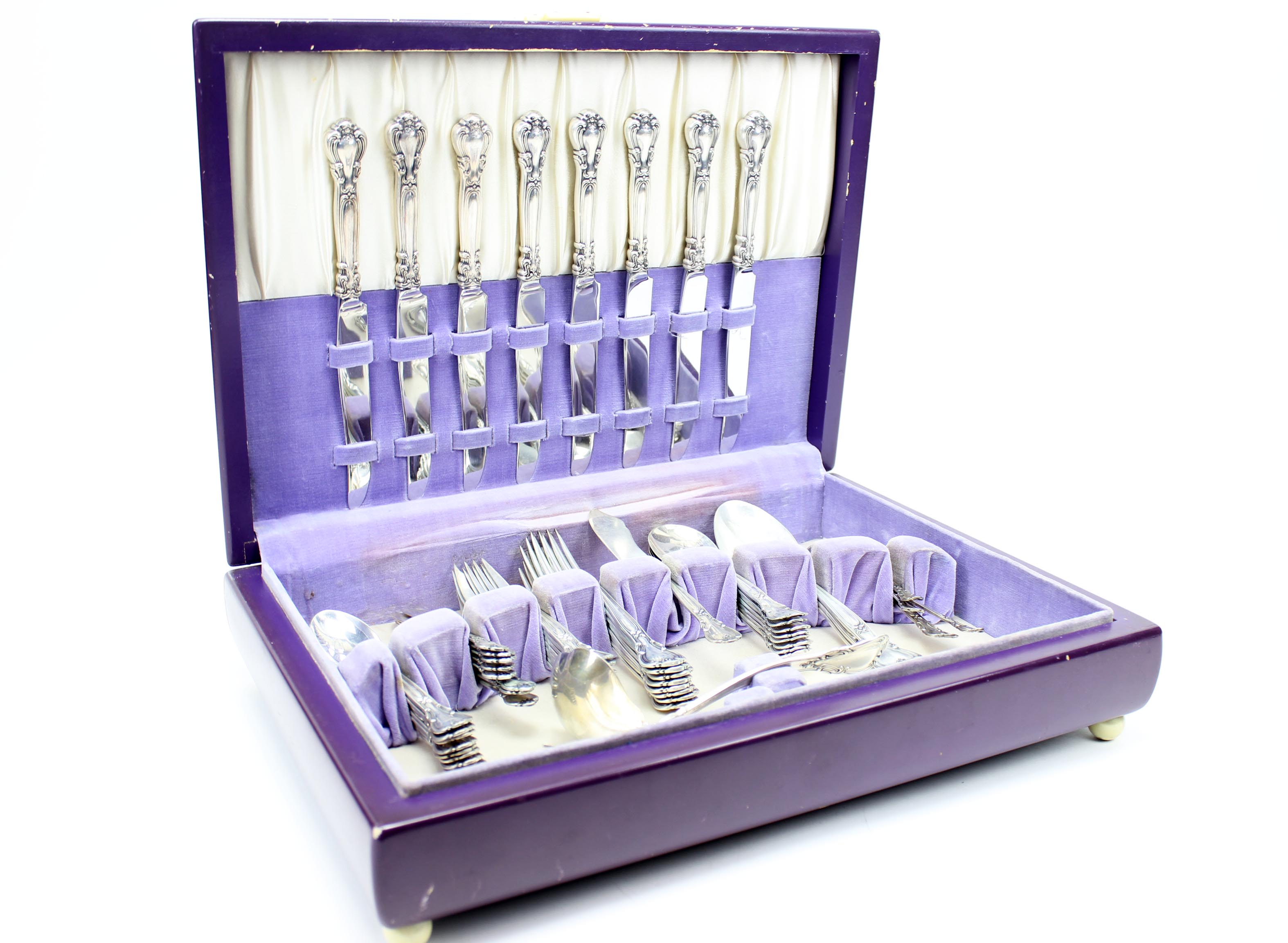 Gorham Sterling Silver Flatware in the "Chantilly" Pattern