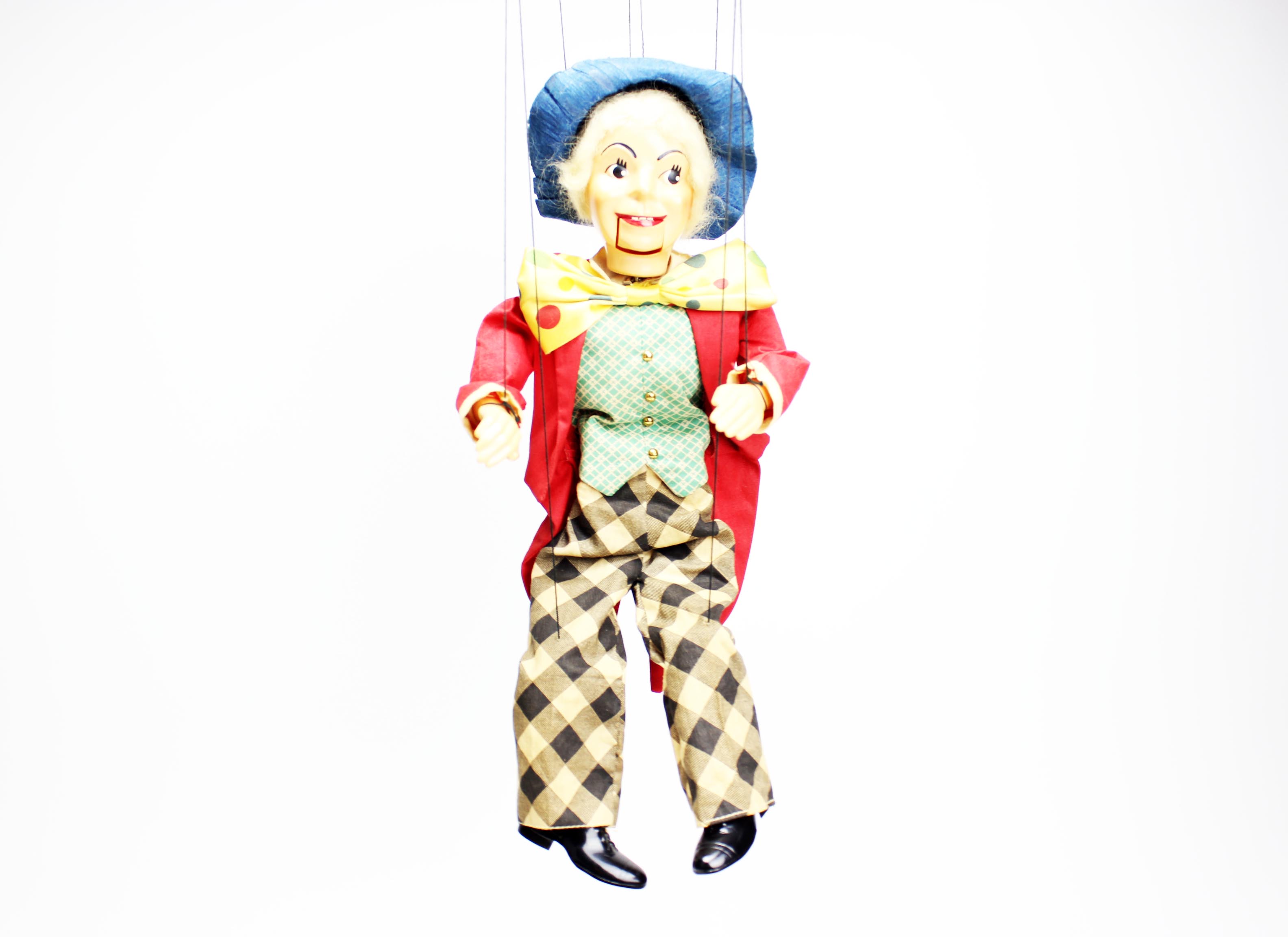 Original Hazelle's Marionette String Puppet "The Hatter"