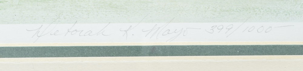 Deborah Mayo Signed Limited Edition Lithography Print