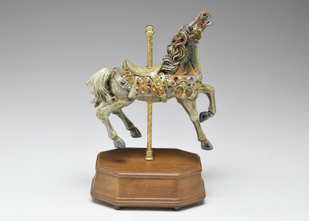 Carousel Horse "Lara's Theme" Music Box