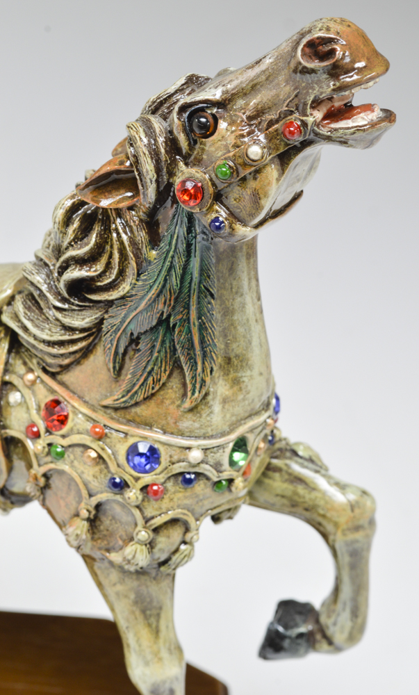 Carousel Horse "Lara's Theme" Music Box