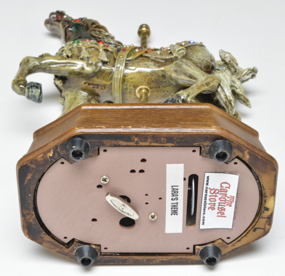 Carousel Horse "Lara's Theme" Music Box