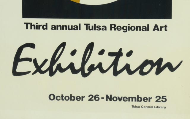 Third Annual Tulsa Regional Art Exhibition Print