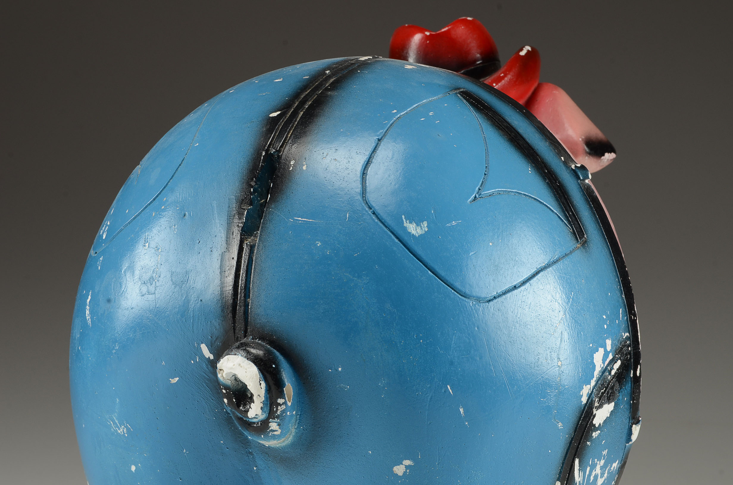 Large Ceramic Pig Figurine