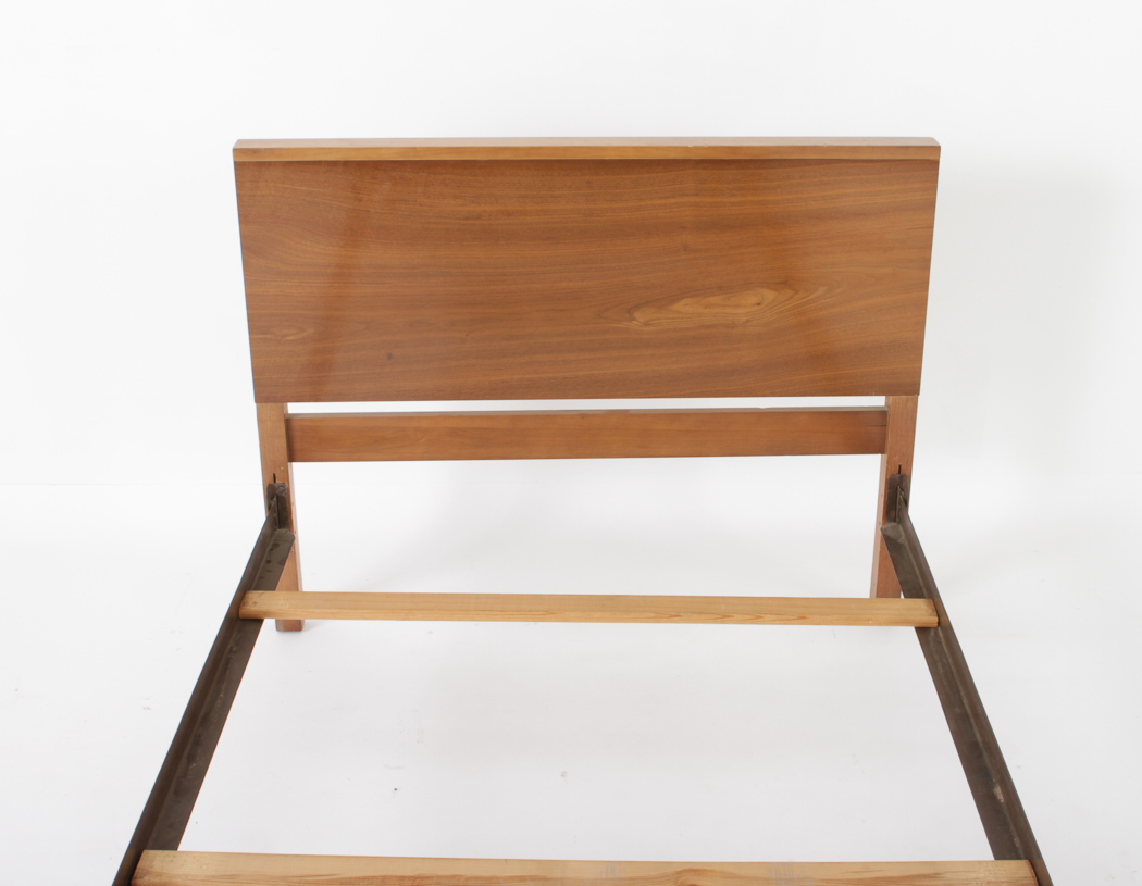 Modern Twin Bed and Full Headboard