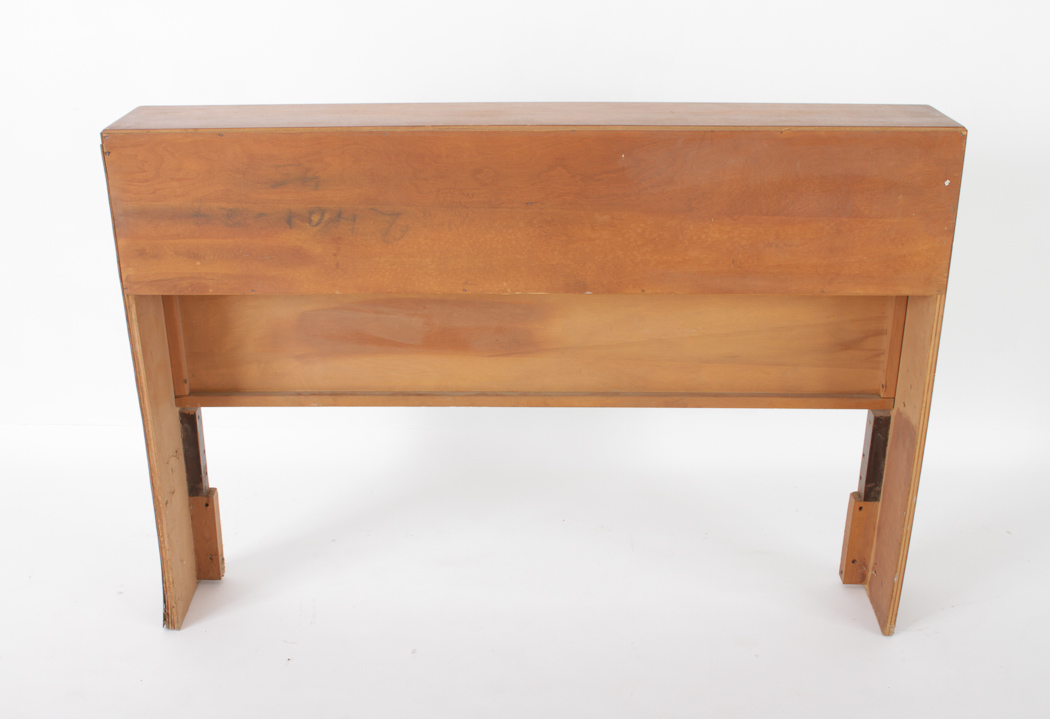 Modern Twin Bed and Full Headboard