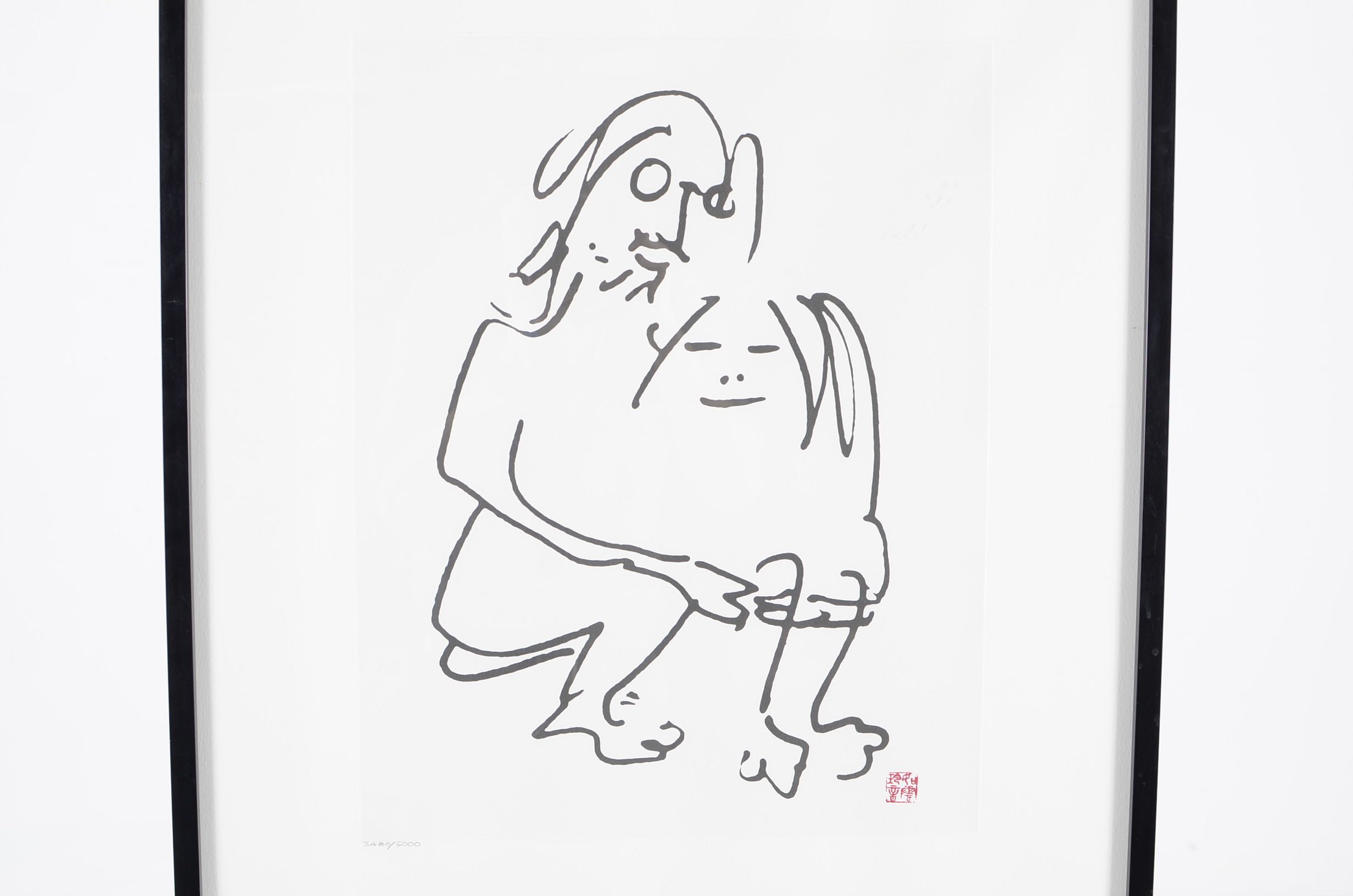 John Lennon "Bag One" Limited Lithograph Print