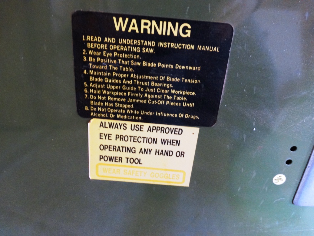 Central Machinery 14" Wood Cutting Band Saw