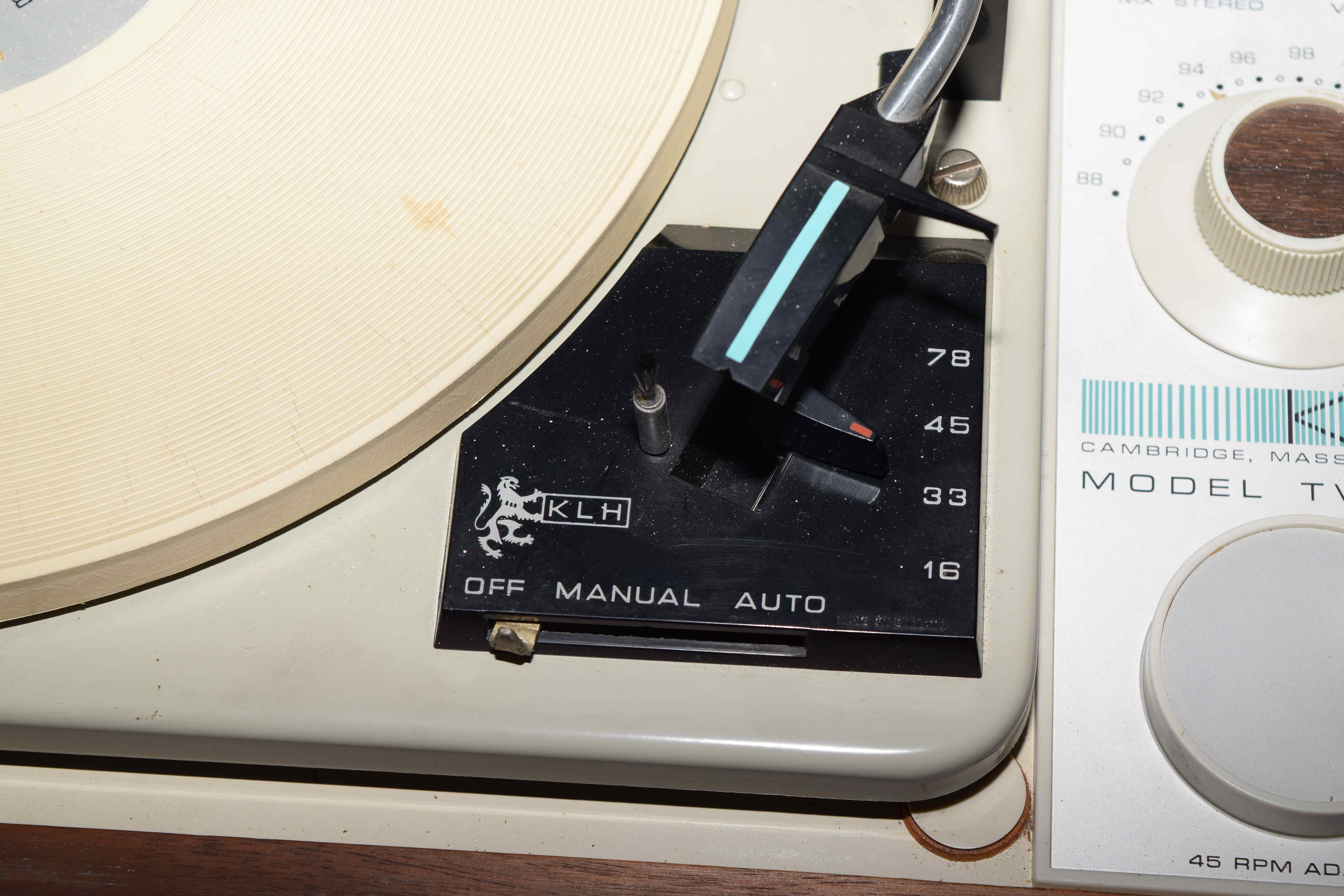 KLH Model 20 Stereo System