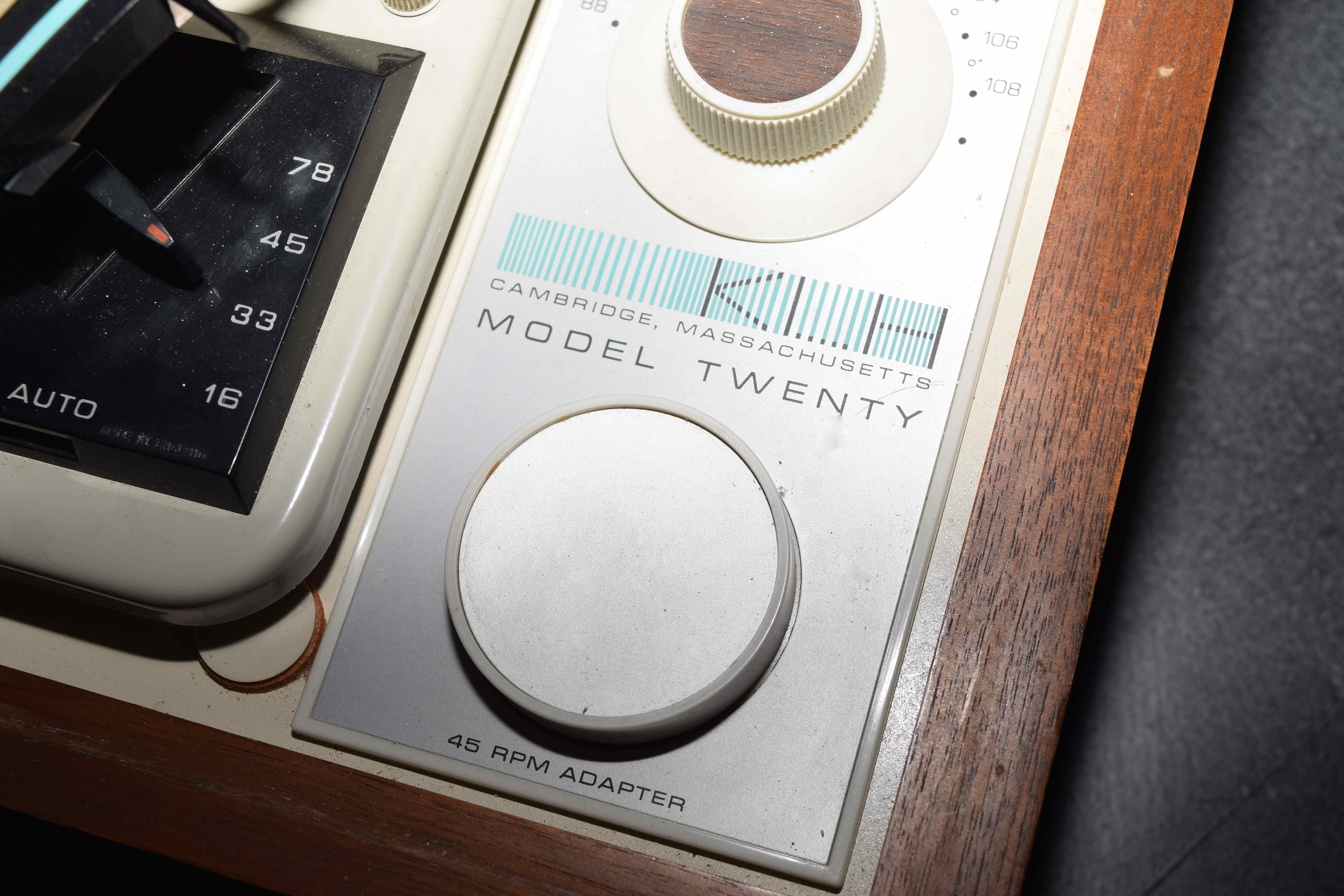 KLH Model 20 Stereo System