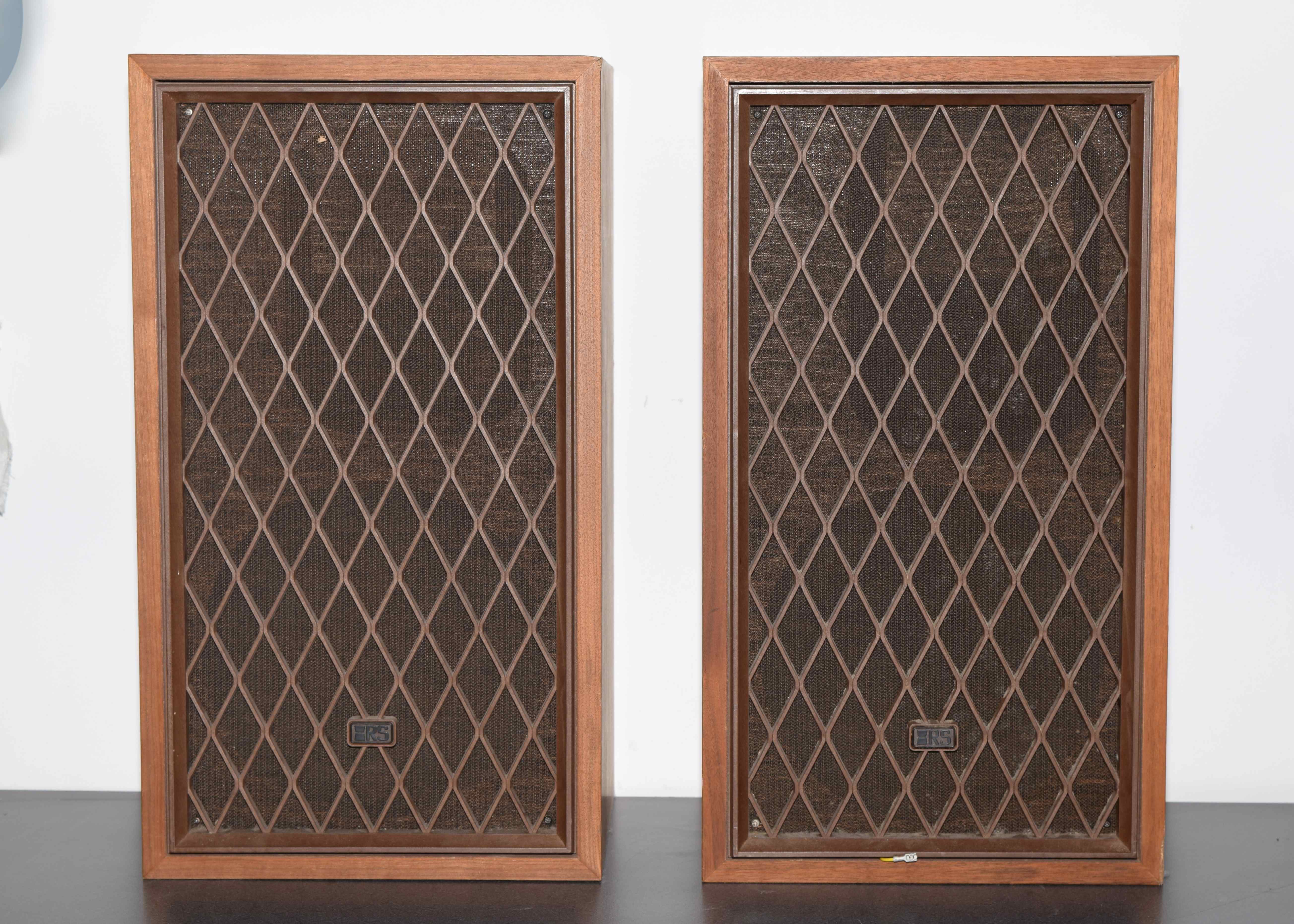 A Pair of Vintage Radio Shack Speakers