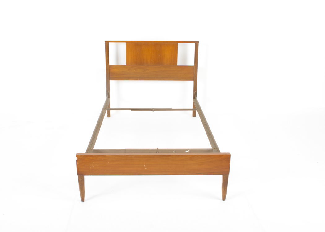 Pair of Mid Century Modern Twin Beds