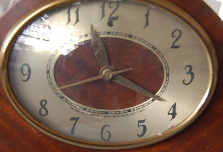 Vintage Revere Westminster Chime Mantel Clock