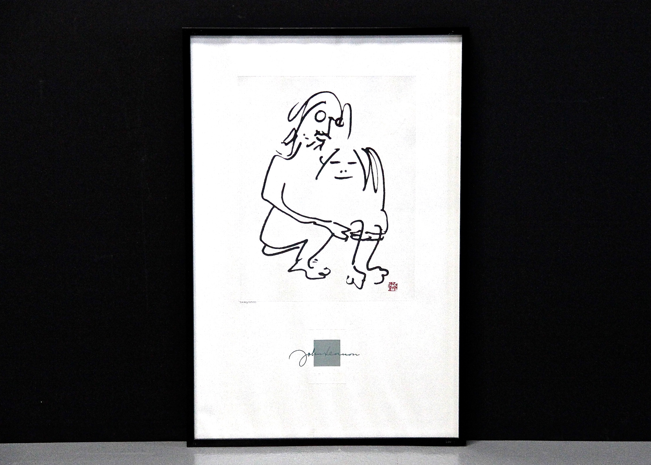 John Lennon "Bag One" Limited Lithograph Print