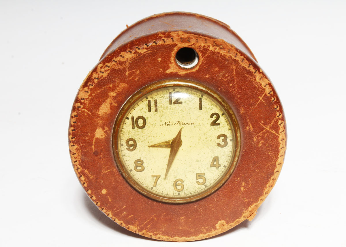 Vintage New Haven Clock Cigarette Dispenser