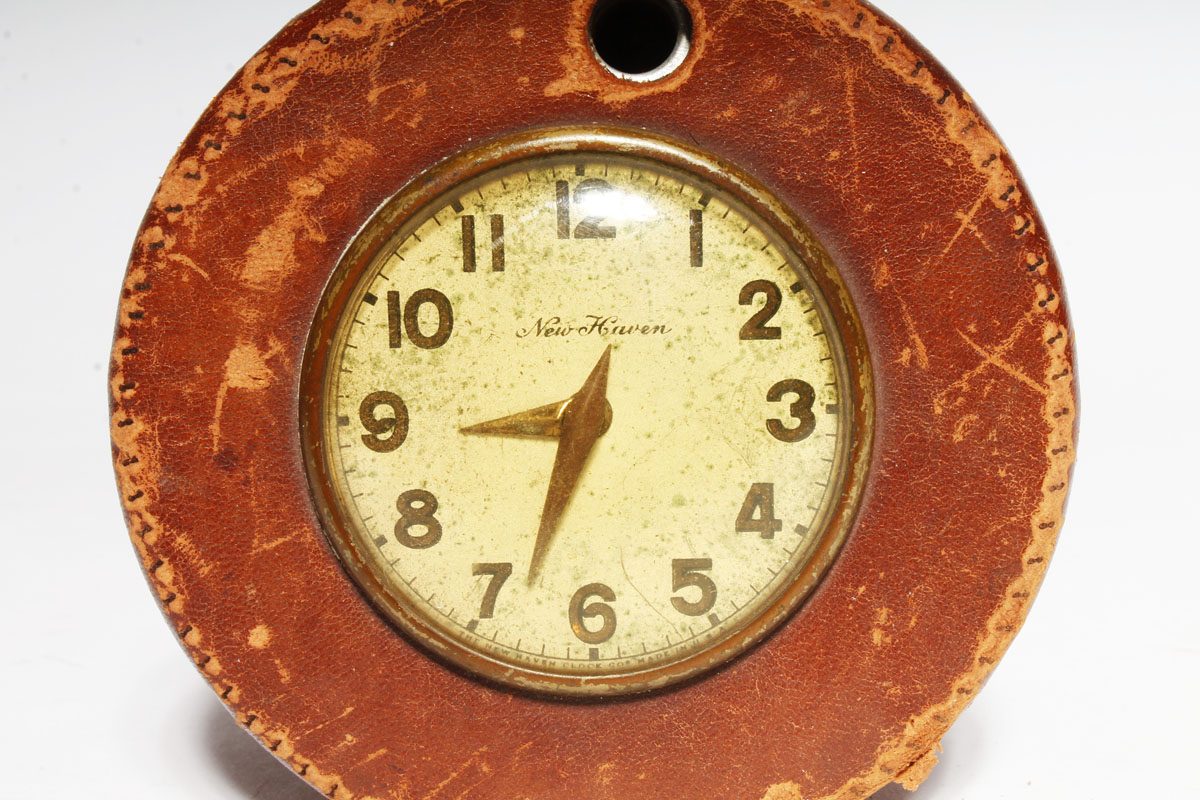 Vintage New Haven Clock Cigarette Dispenser