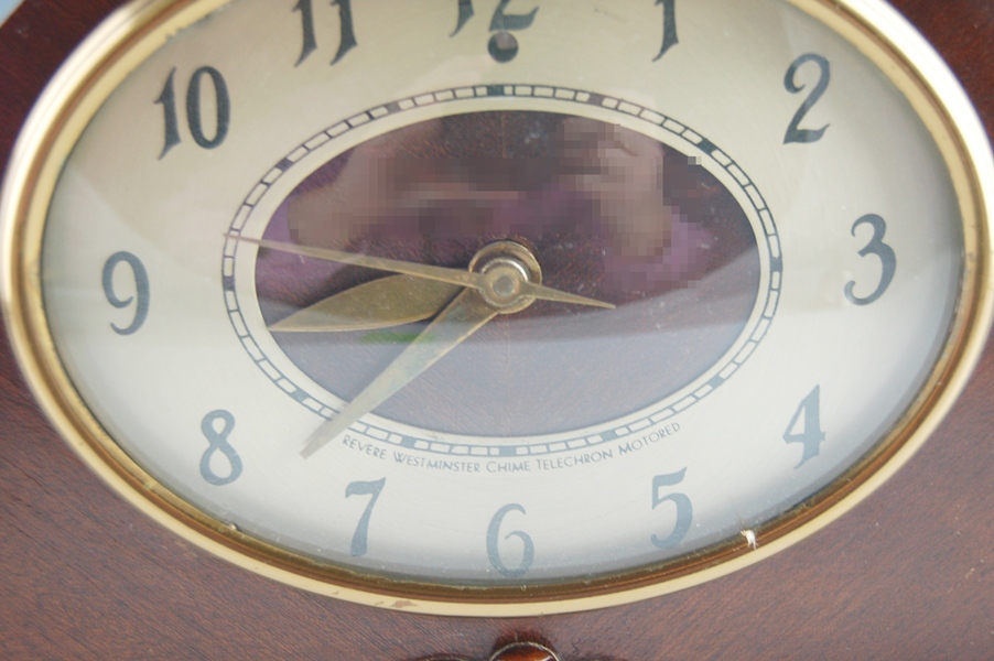 Vintage Revere Westminster Chime Mantel Clock