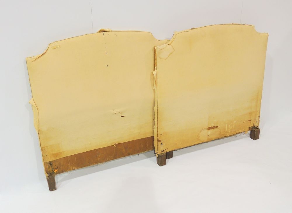 Pair of Semi-Antique Twin Headboards