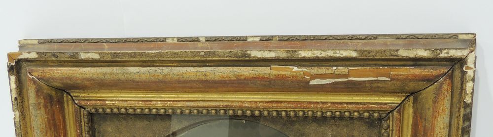 Antique Oil Painting by Louis Mathieu Didier Guillaume