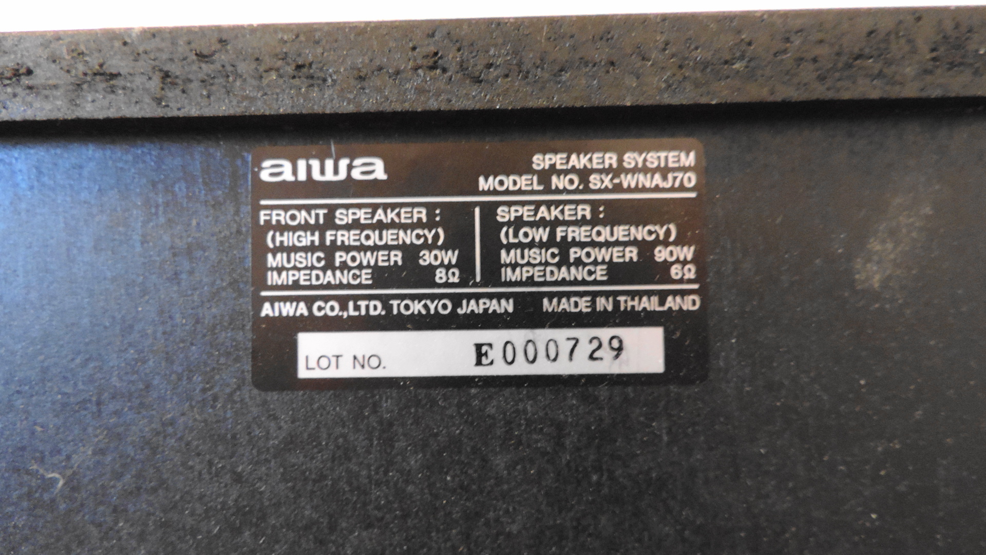 Aiwa Stereo System