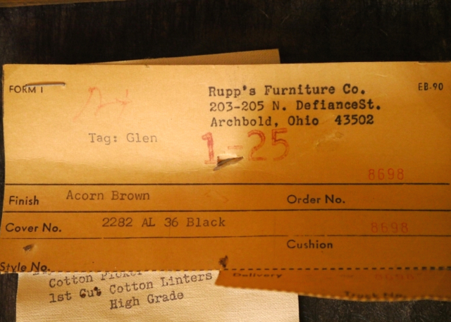 Vintage A. Brandt "Ranch Oak" Desk Chair