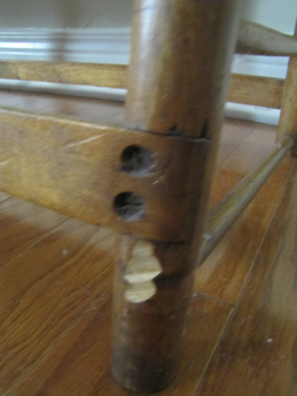 Antique Windsor Style Deacons Bench