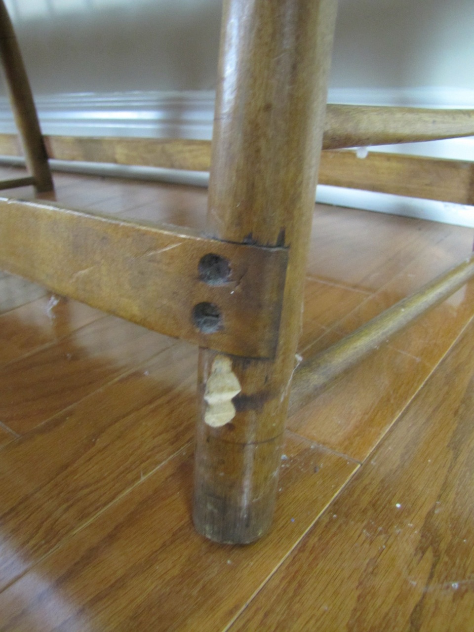 Antique Windsor Style Deacons Bench