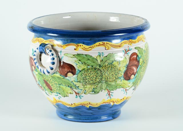 Italian Majolica Jardiniere
