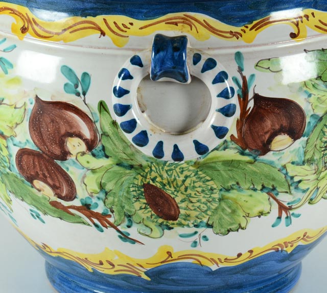 Italian Majolica Jardiniere