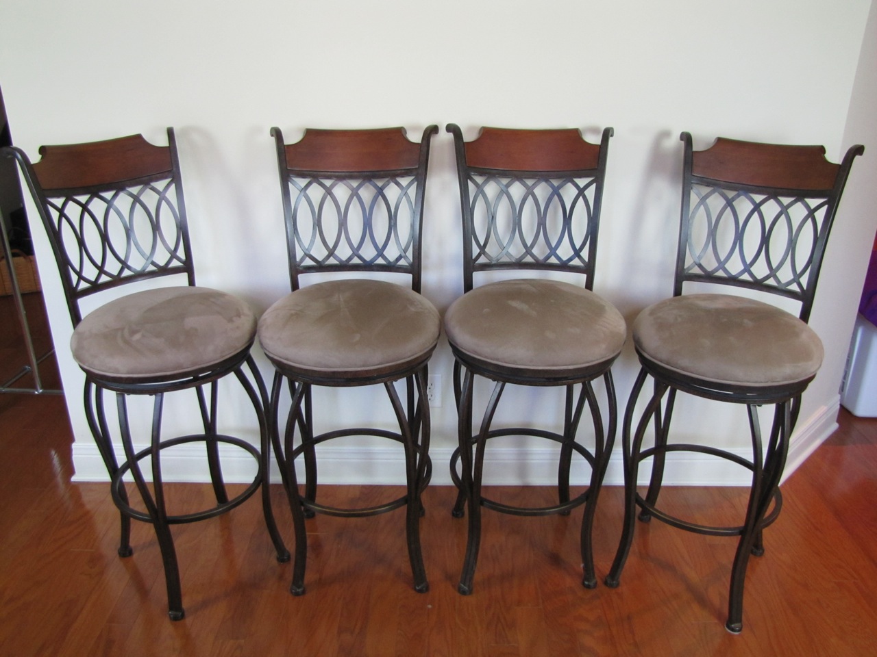 Four Custom Bar Stools