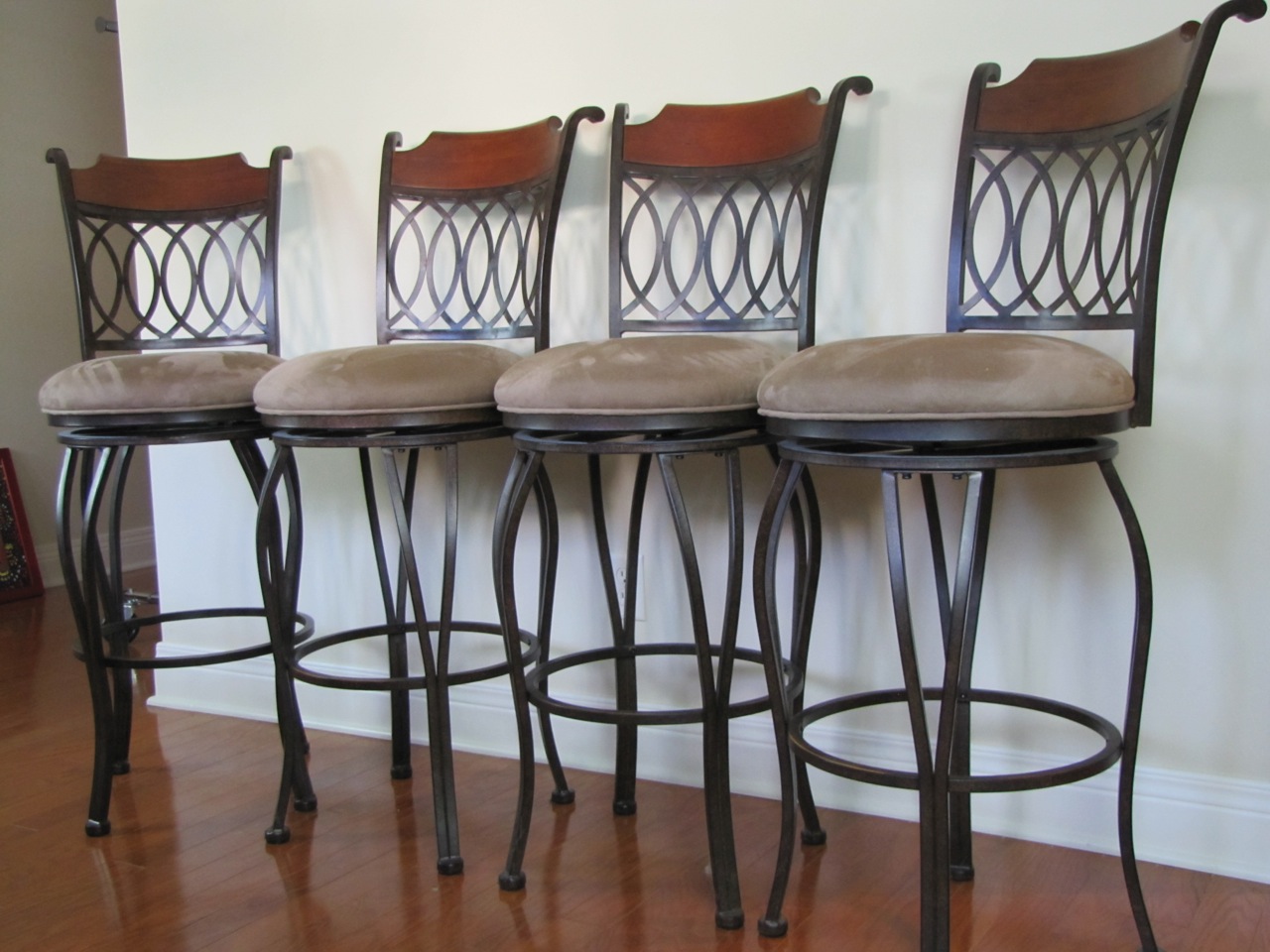 Minson corporation swivel online bar stools