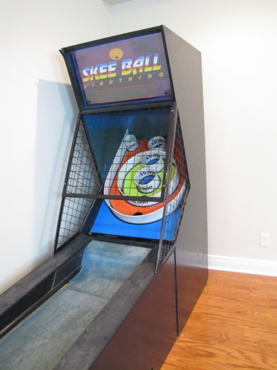 Skee Ball Lightning Arcade Game