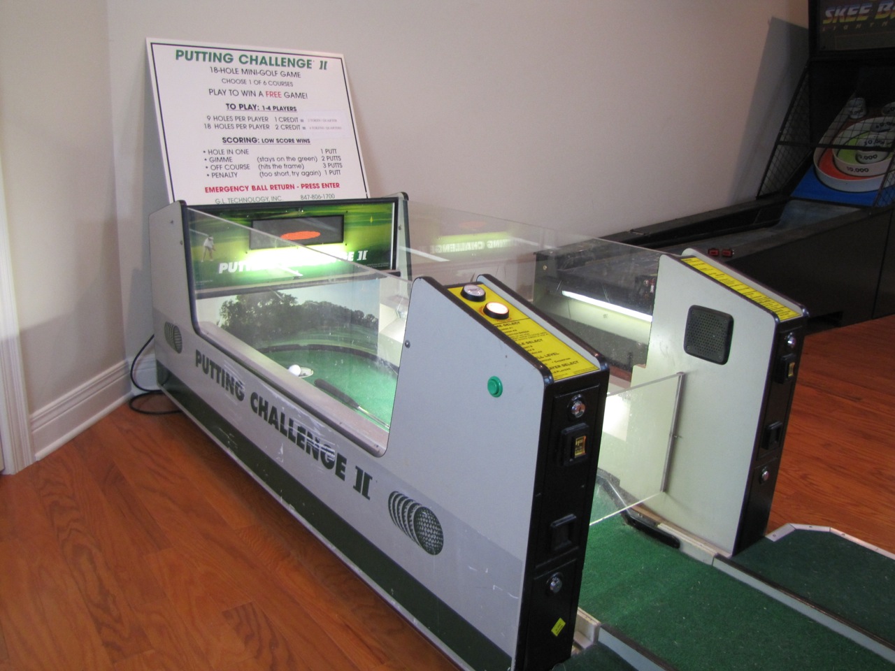 Putting Challenge II Electronic Arcade Game