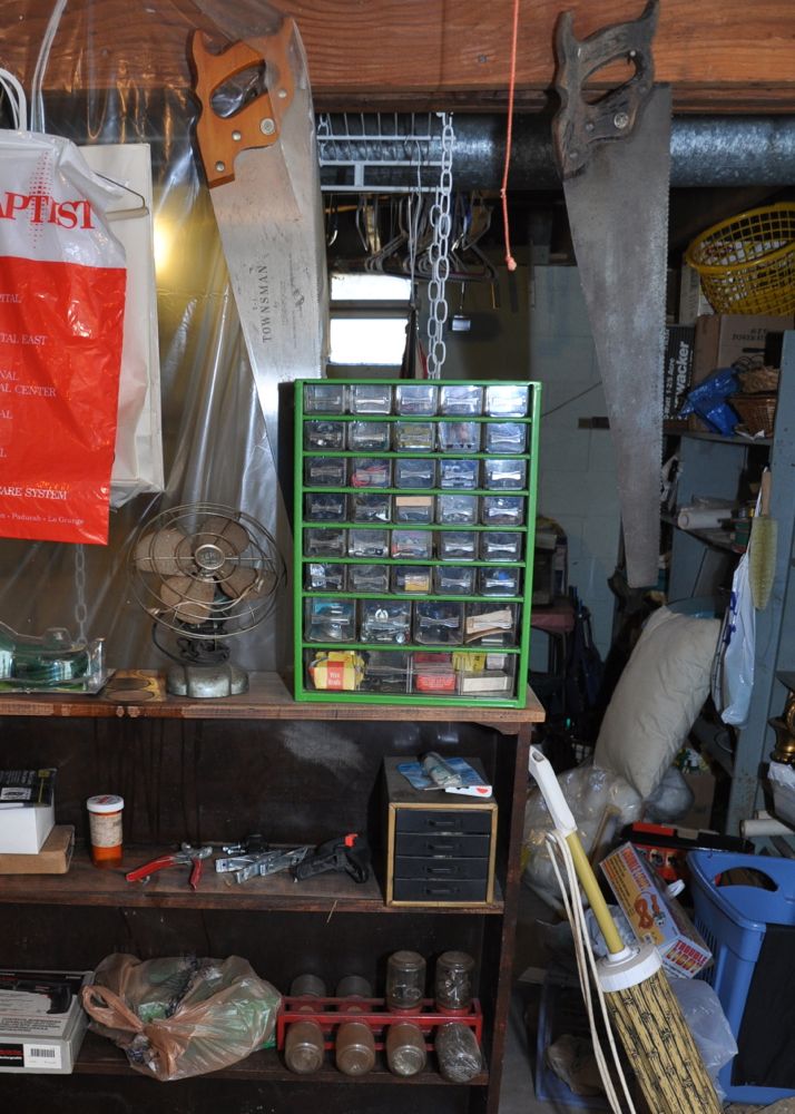 Large Set of Wood Shop Tools