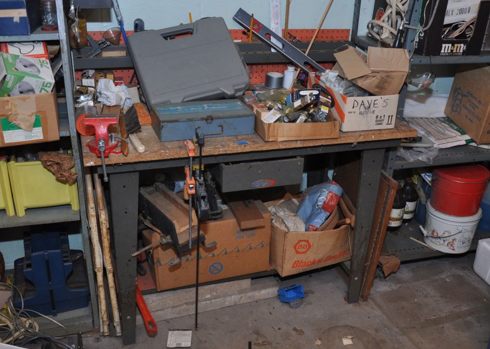 Large Set of Wood Shop Tools