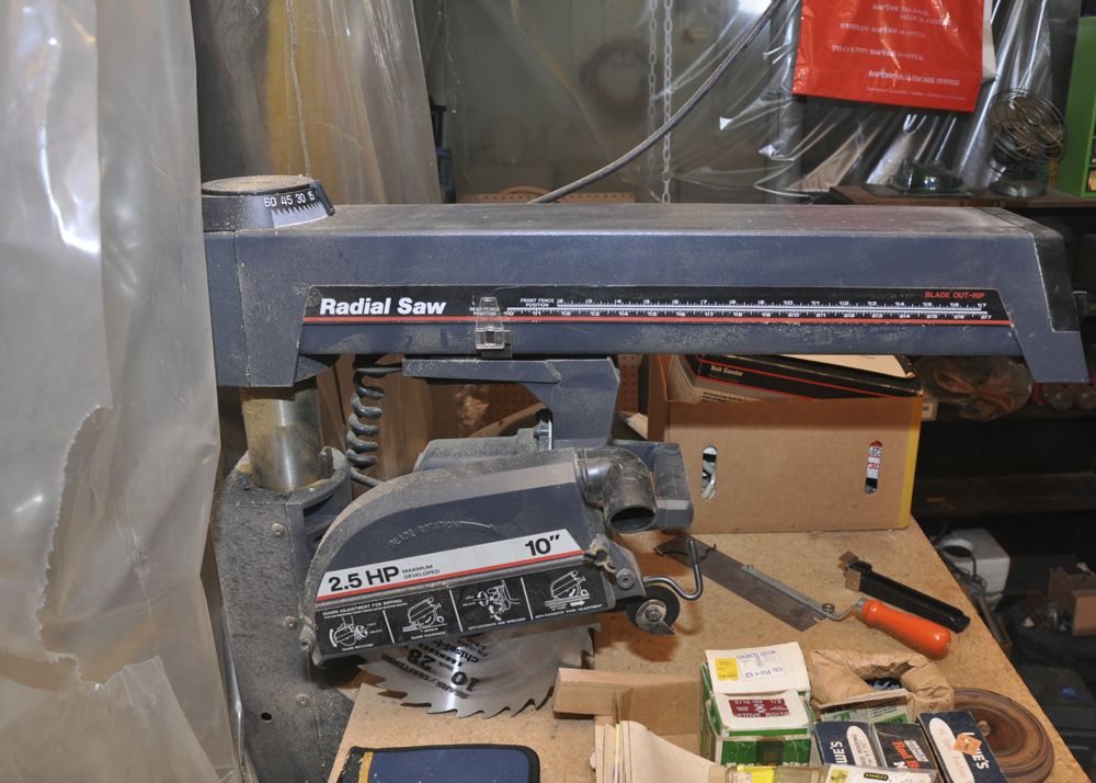 Large Set of Wood Shop Tools