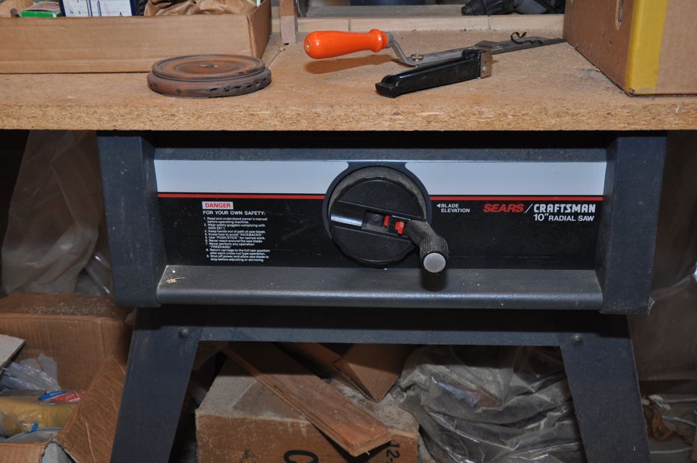 Large Set of Wood Shop Tools