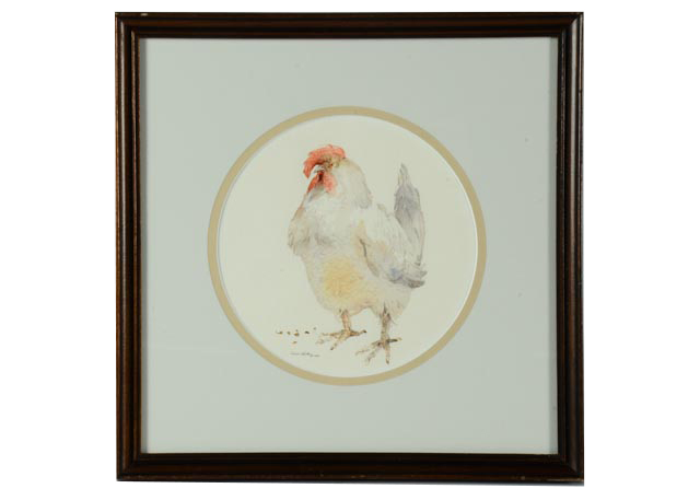 Original Ralph Smith "Big Mama" Watercolor