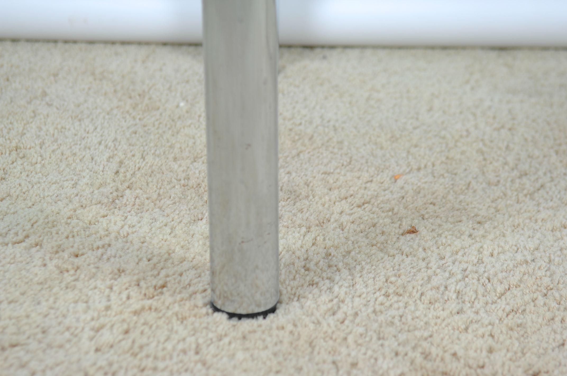 Modern Glass-Topped End Table