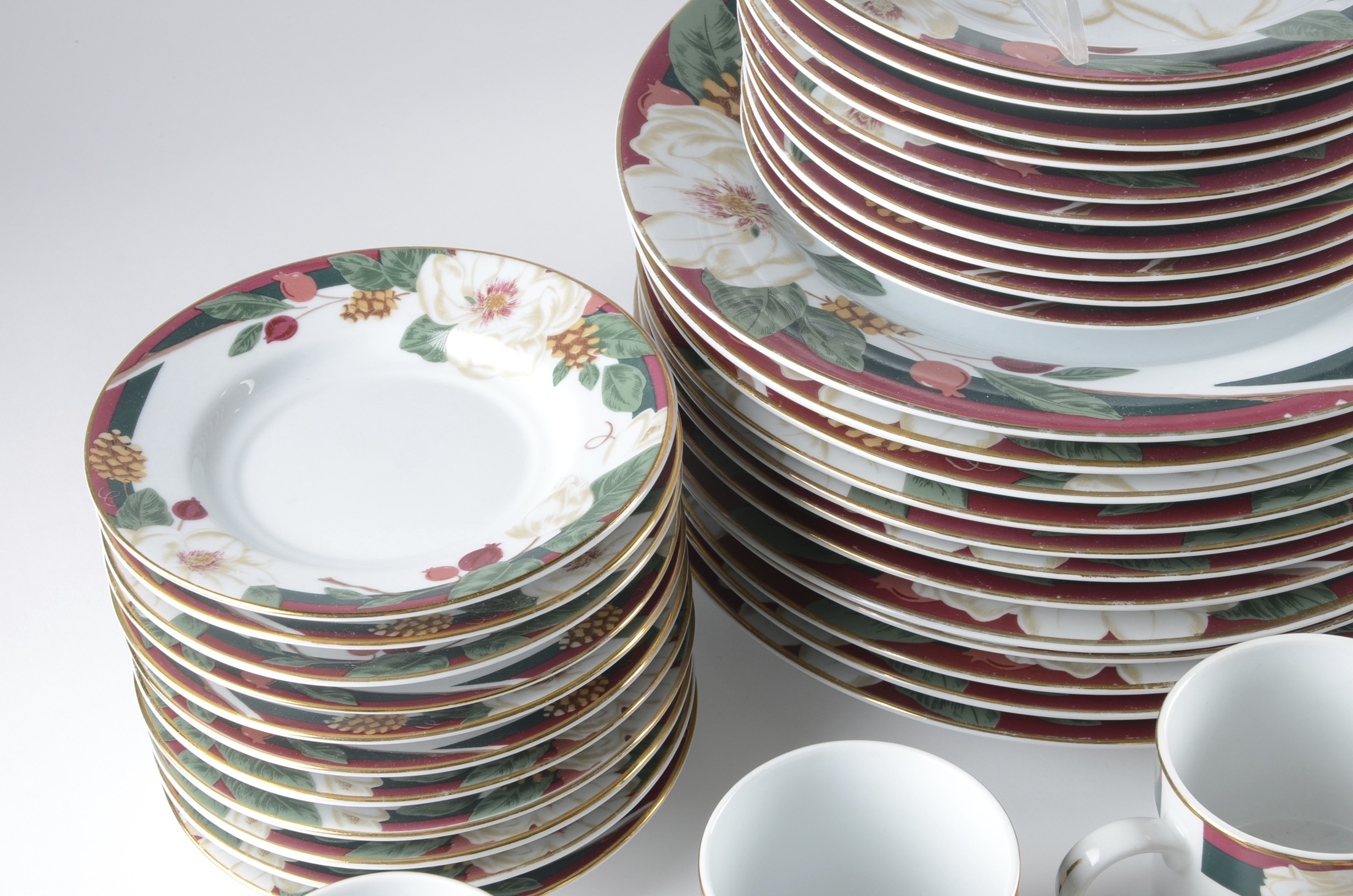 Tienshan Fine China Magnolia Pattern