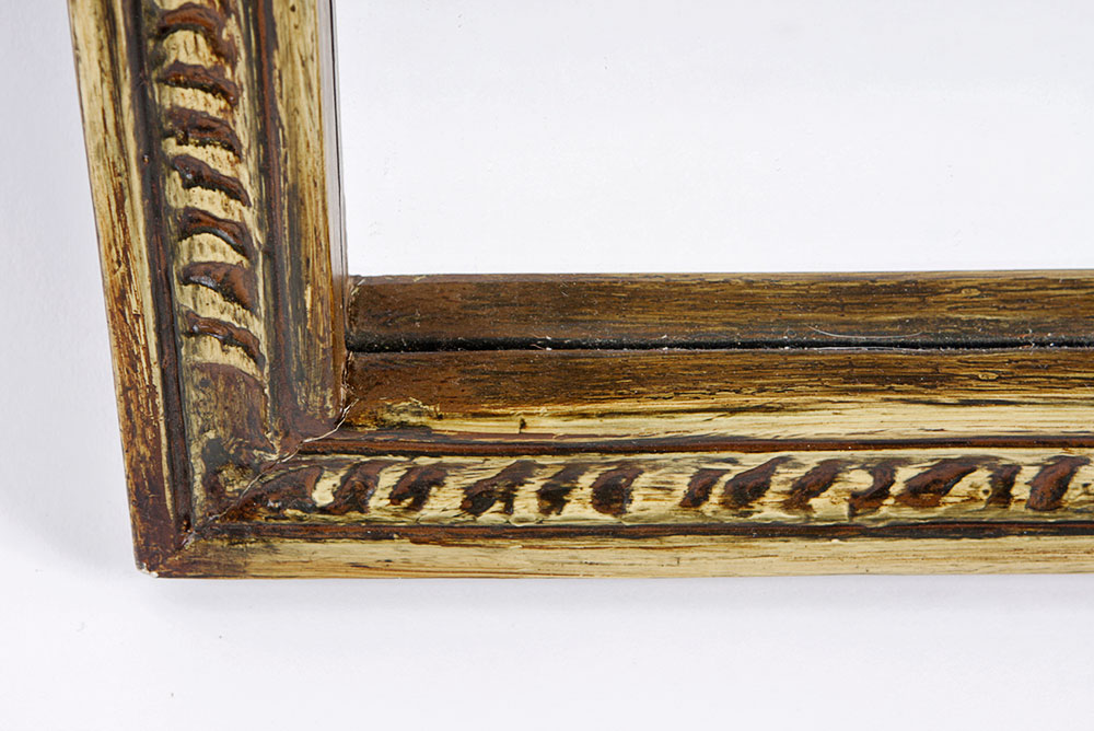 Gold Tone Framed Mirror