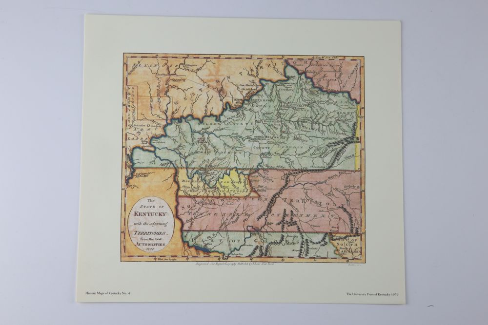 Collection of Historic Maps of Kentucky