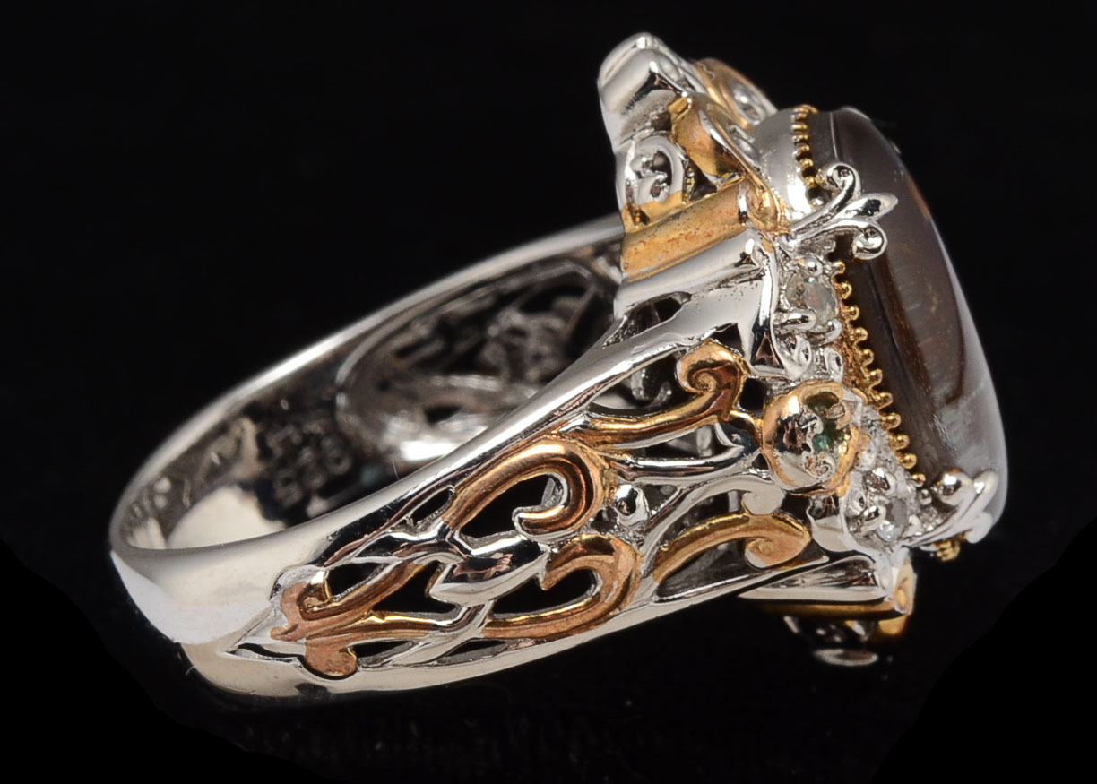 Two Sterling Silver Rings