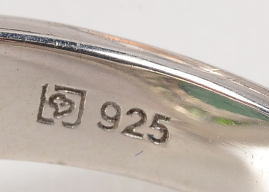 Two Sterling Silver Rings