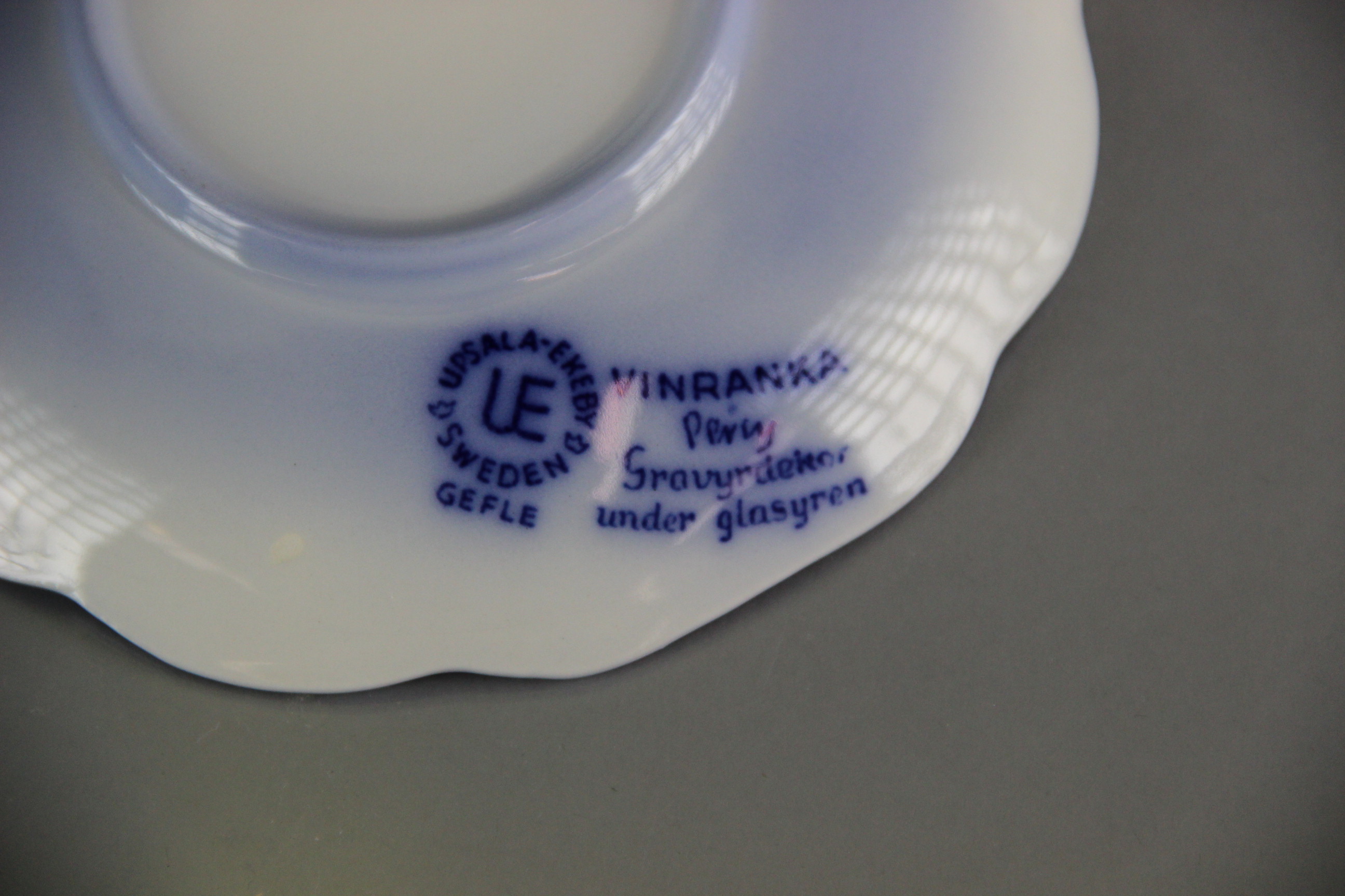 Vintage Gefle "Vinranka" Swedish Porcelain Set