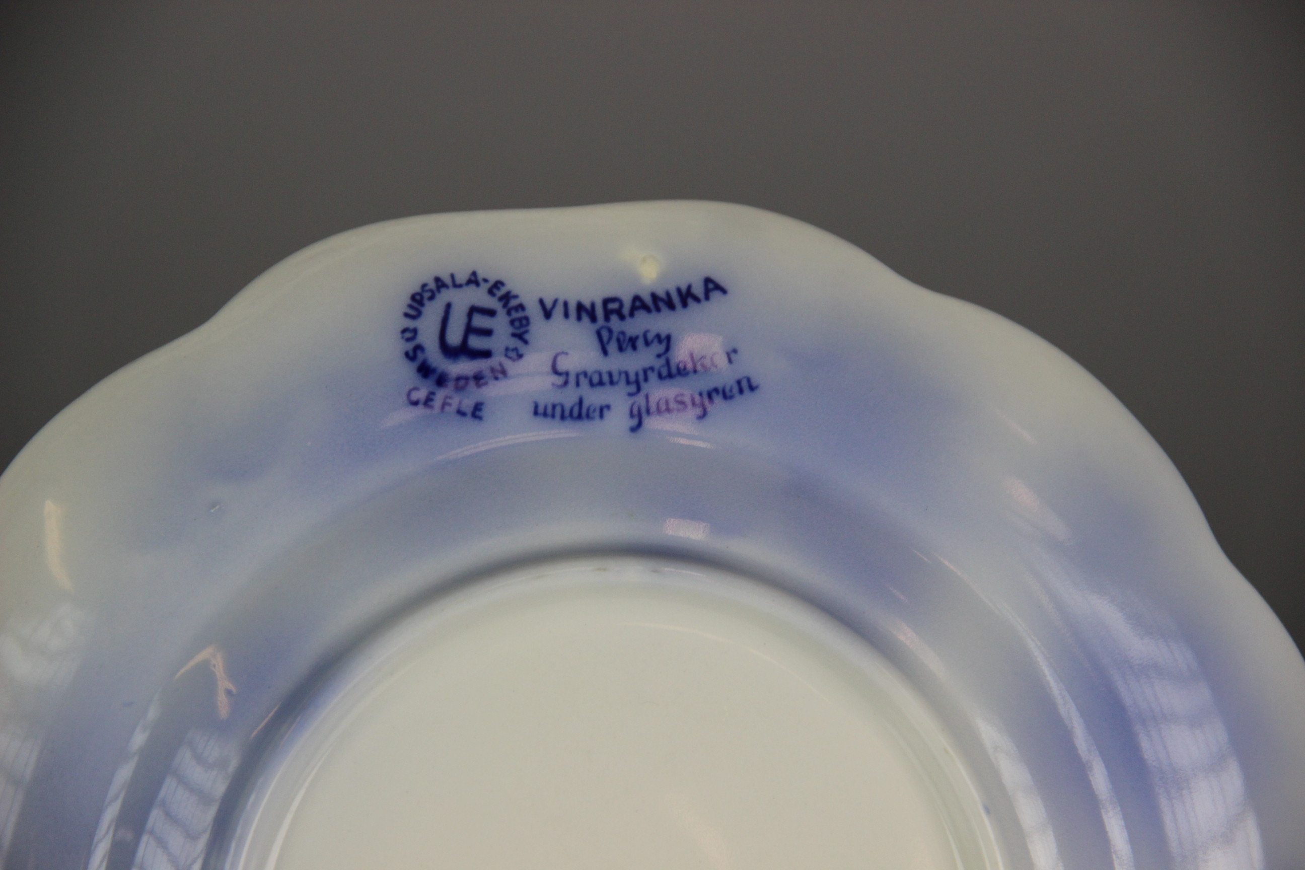 Vintage Gefle "Vinranka" Swedish Porcelain Set