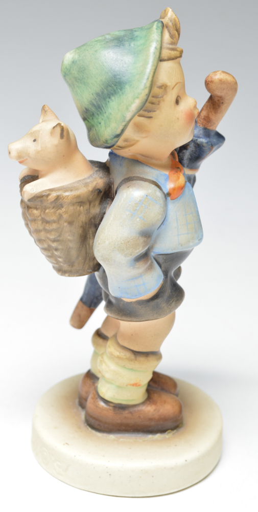 Hummel Figurine "Home From Market", TMK-2